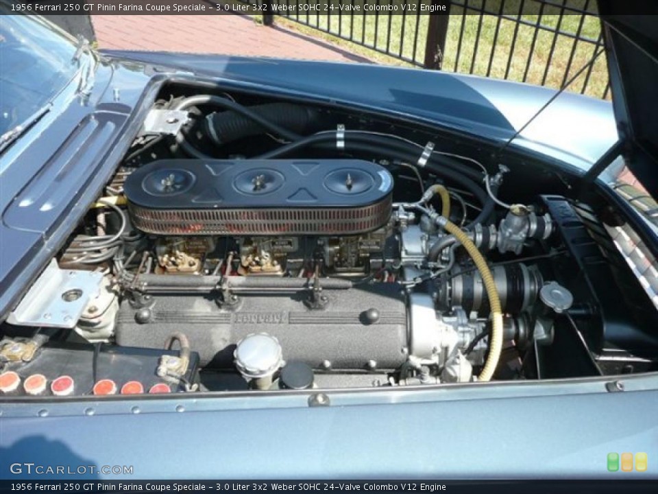 3.0 Liter 3x2 Weber SOHC 24-Valve Colombo V12 Engine for the 1956 Ferrari 250 GT #36259229