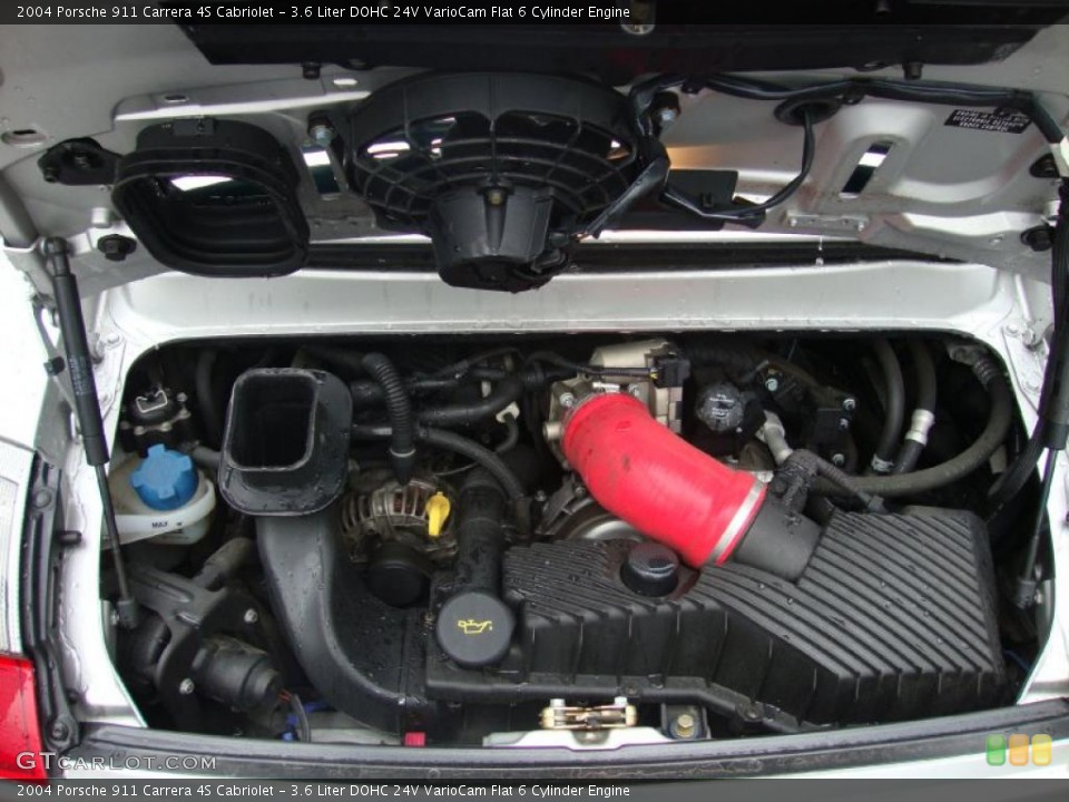 3.6 Liter DOHC 24V VarioCam Flat 6 Cylinder Engine for the 2004 Porsche 911 #37208541