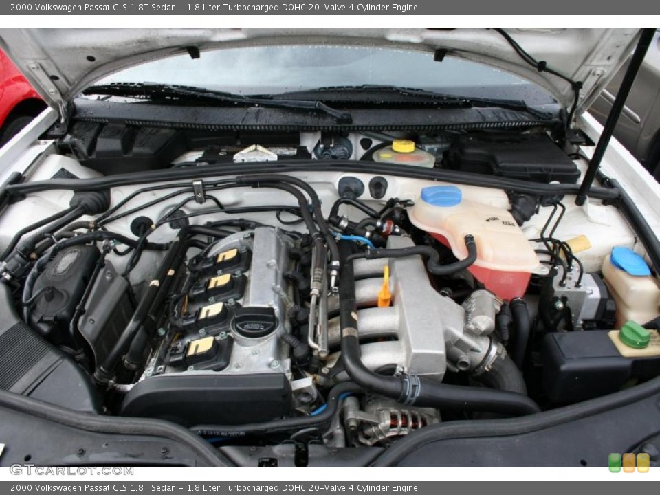 1.8 Liter Turbocharged DOHC 20-Valve 4 Cylinder Engine for the 2000 Volkswagen Passat #37230935