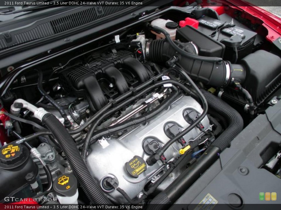 3.5 Liter DOHC 24-Valve VVT Duratec 35 V6 Engine for the 2011 Ford Taurus #37307649