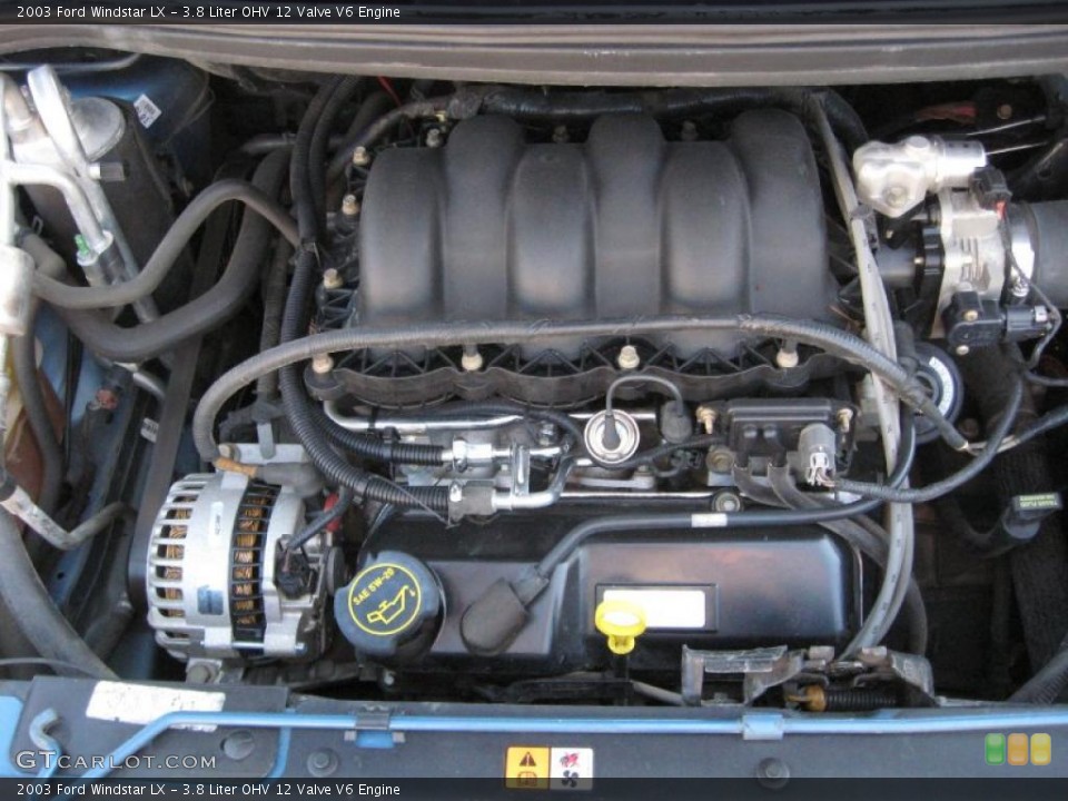 3.8 Liter OHV 12 Valve V6 Engine for the 2003 Ford Windstar #37328707