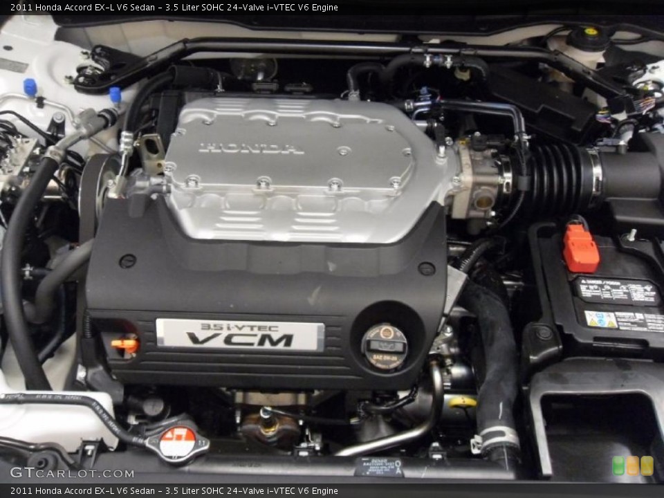 3.5 Liter SOHC 24-Valve i-VTEC V6 Engine for the 2011 Honda Accord #37331820