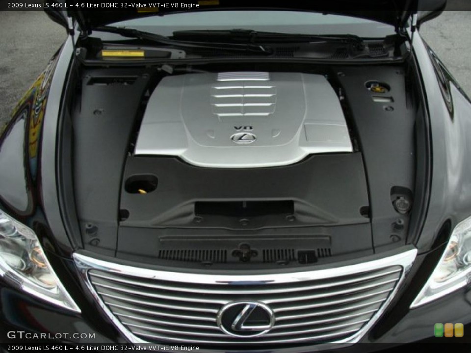 4.6 Liter DOHC 32-Valve VVT-iE V8 Engine for the 2009 Lexus LS #37371971