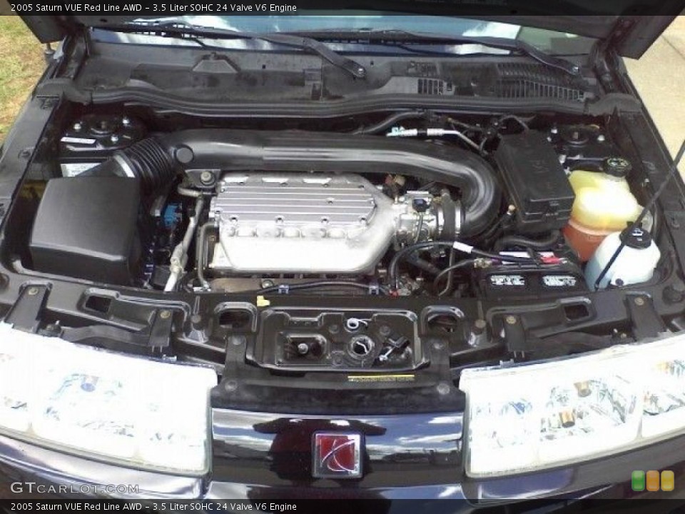 3.5 Liter SOHC 24 Valve V6 Engine for the 2005 Saturn VUE #37380213