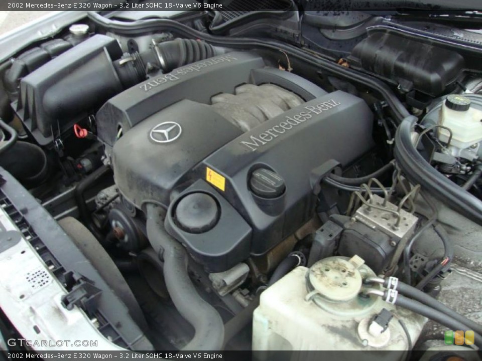 3.2 Liter SOHC 18-Valve V6 Engine for the 2002 Mercedes-Benz E #37381225