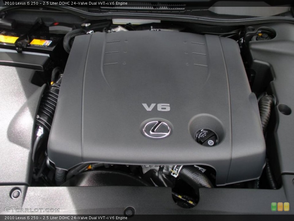 2.5 Liter DOHC 24-Valve Dual VVT-i V6 Engine for the 2010 Lexus IS #37402370