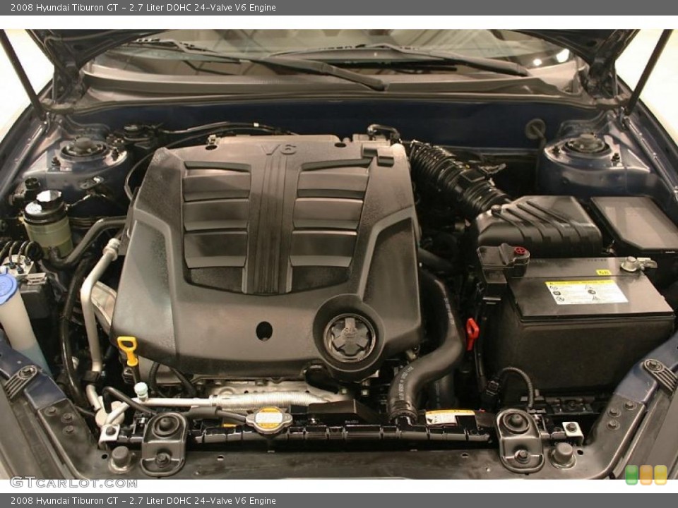 2.7 Liter DOHC 24-Valve V6 Engine for the 2008 Hyundai Tiburon #37407934