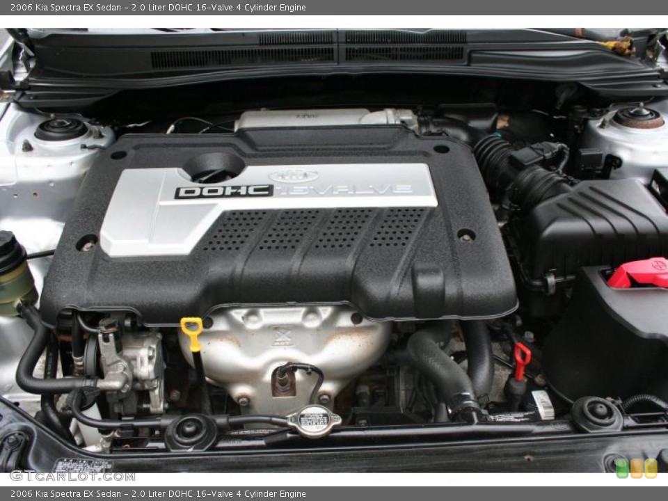 2.0 Liter DOHC 16-Valve 4 Cylinder Engine for the 2006 Kia Spectra #37412346