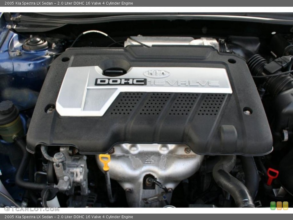 2.0 Liter DOHC 16 Valve 4 Cylinder Engine for the 2005 Kia Spectra #37414226