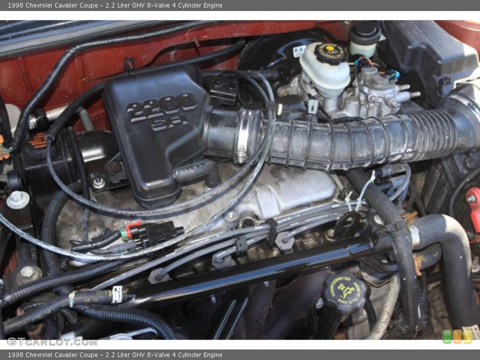 2.2 Liter OHV 8-Valve 4 Cylinder Engine for the 1998 Chevrolet Cavalier #37415090