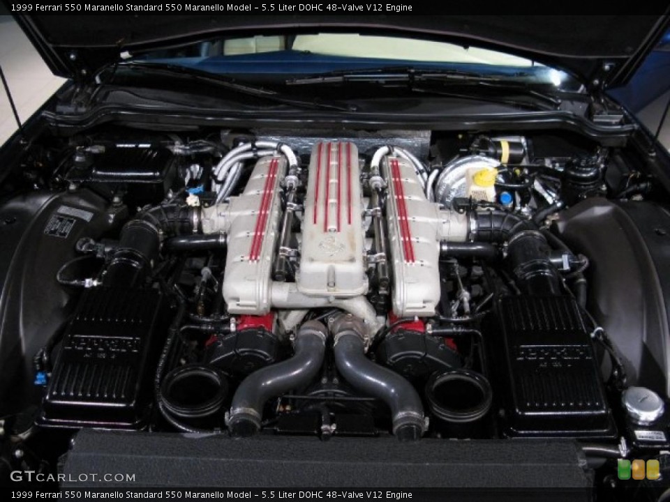 5.5 Liter DOHC 48-Valve V12 Engine for the 1999 Ferrari 550 Maranello #37429734
