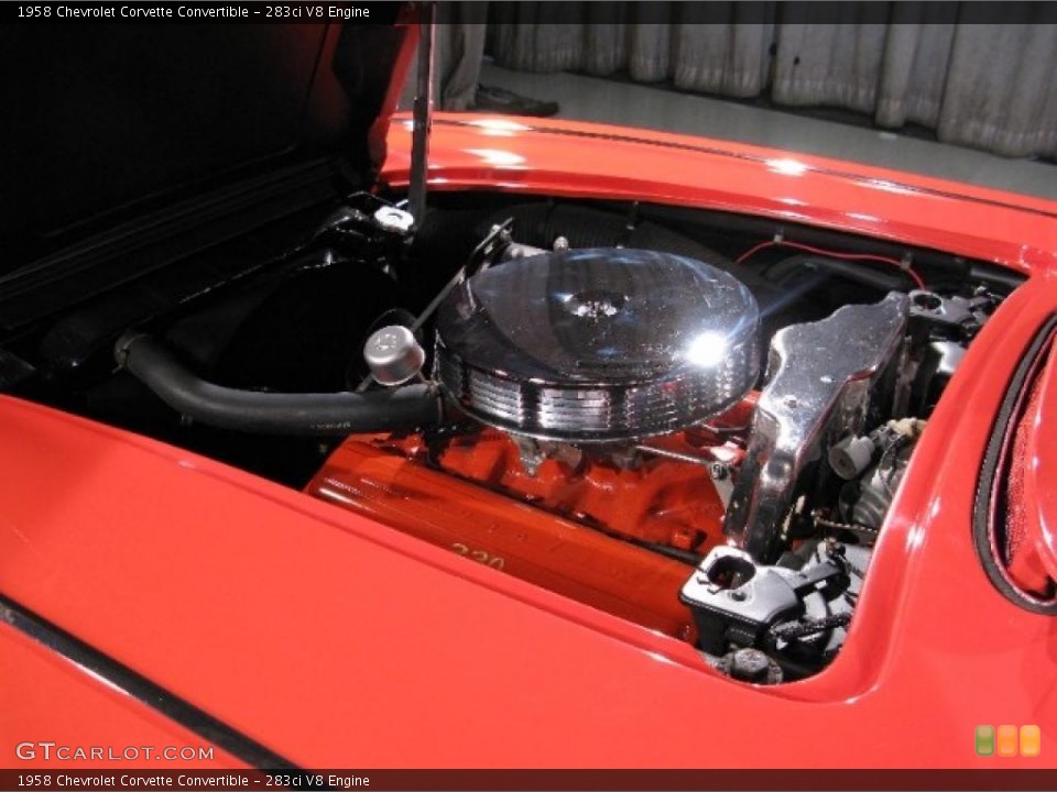 283ci V8 1958 Chevrolet Corvette Engine