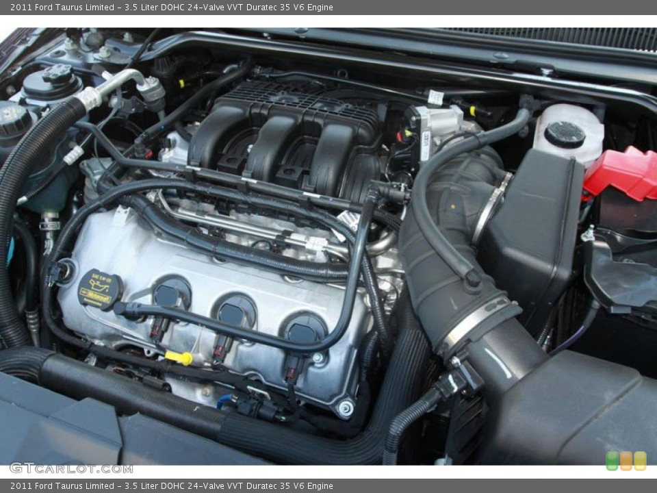 3.5 Liter DOHC 24-Valve VVT Duratec 35 V6 Engine for the 2011 Ford Taurus #37434942