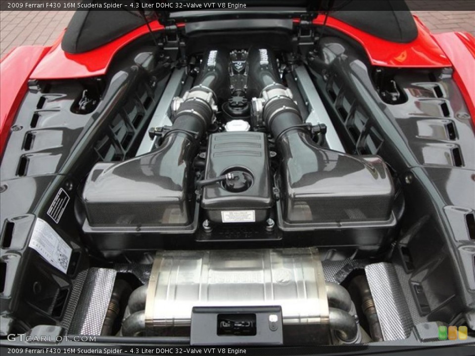 4.3 Liter DOHC 32-Valve VVT V8 Engine for the 2009 Ferrari F430 #37441062