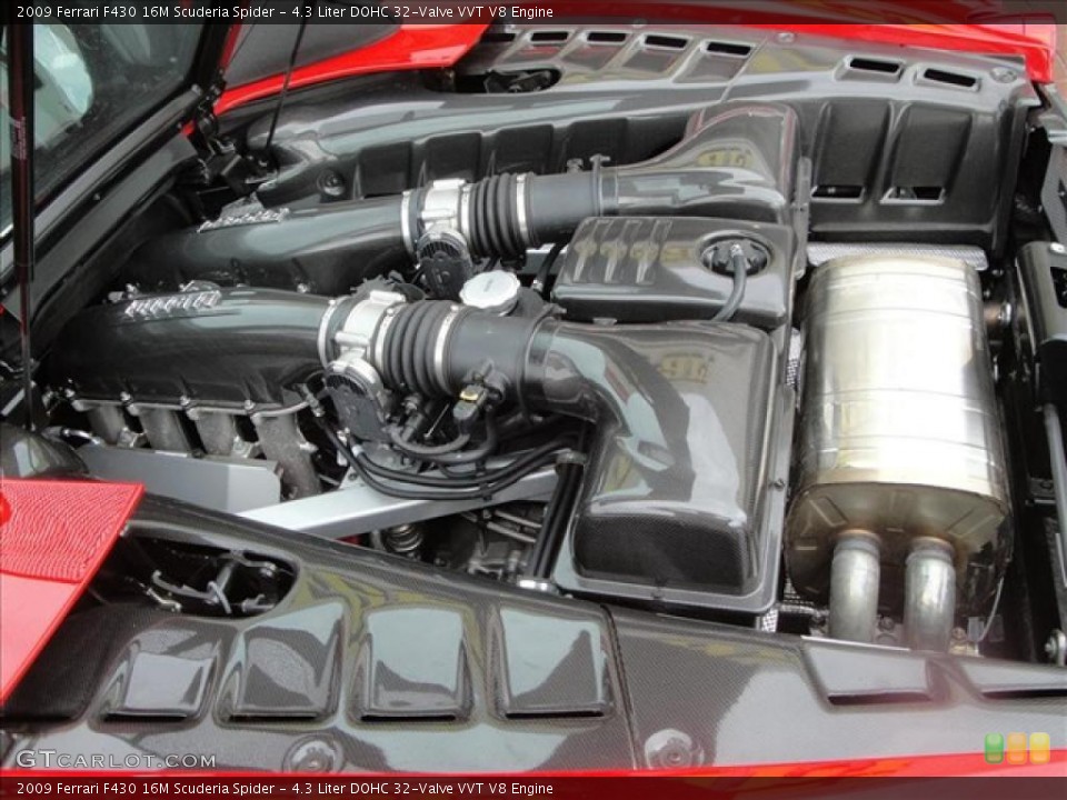 4.3 Liter DOHC 32-Valve VVT V8 Engine for the 2009 Ferrari F430 #37441090