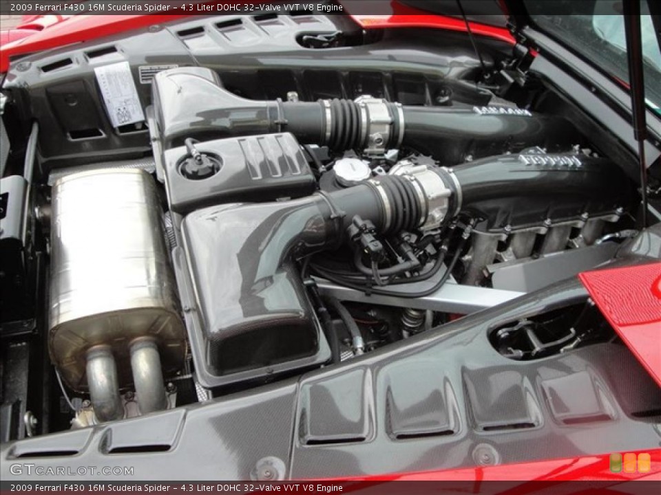 4.3 Liter DOHC 32-Valve VVT V8 Engine for the 2009 Ferrari F430 #37441102