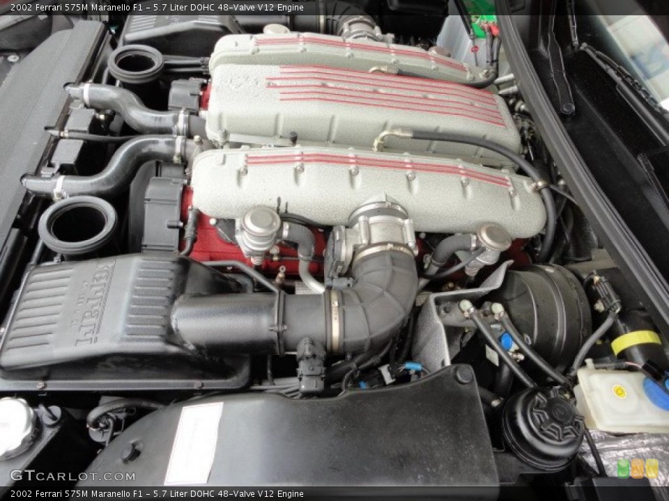 5.7 Liter DOHC 48-Valve V12 Engine for the 2002 Ferrari 575M Maranello #37447550