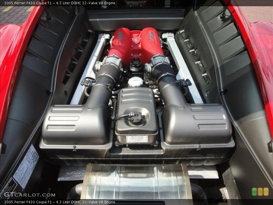4.3 Liter DOHC 32-Valve V8 Engine for the 2005 Ferrari F430 #37449738