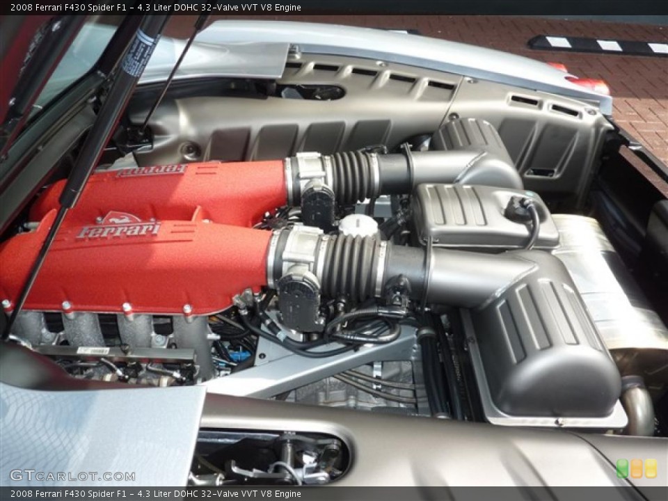 4.3 Liter DOHC 32-Valve VVT V8 Engine for the 2008 Ferrari F430 #37450509