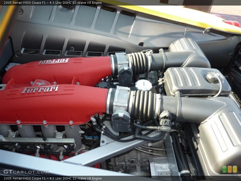 4.3 Liter DOHC 32-Valve V8 Engine for the 2005 Ferrari F430 #37450865
