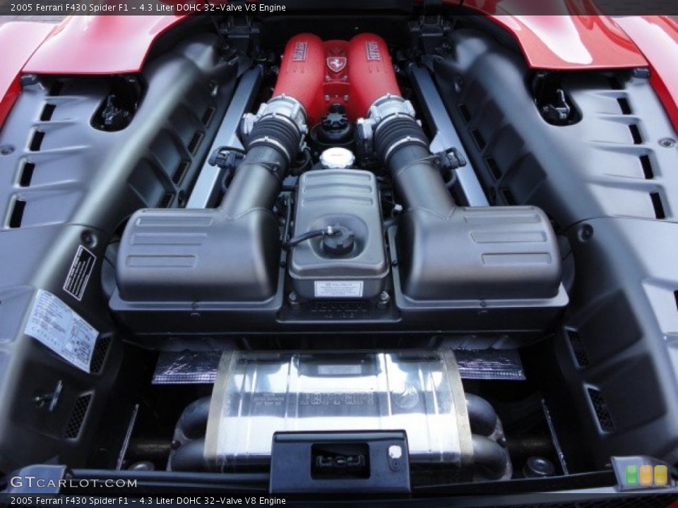 4.3 Liter DOHC 32-Valve V8 Engine for the 2005 Ferrari F430 #37452529