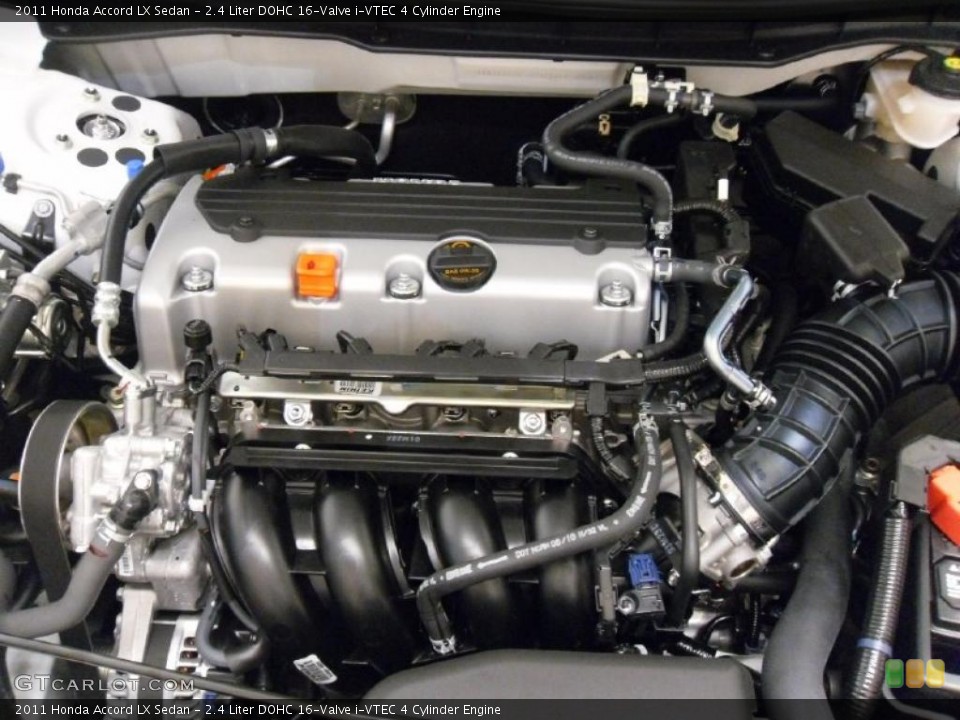 2.4 Liter DOHC 16-Valve i-VTEC 4 Cylinder Engine for the 2011 Honda Accord #37453173