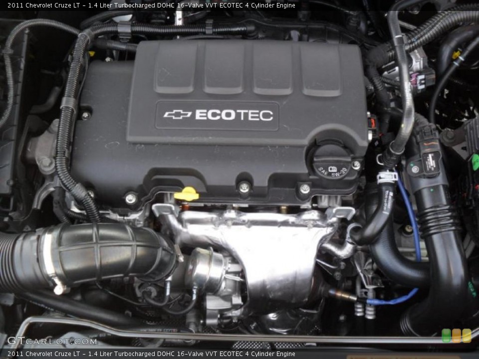 1.4 Liter Turbocharged DOHC 16-Valve VVT ECOTEC 4 Cylinder Engine for the 2011 Chevrolet Cruze #37455189