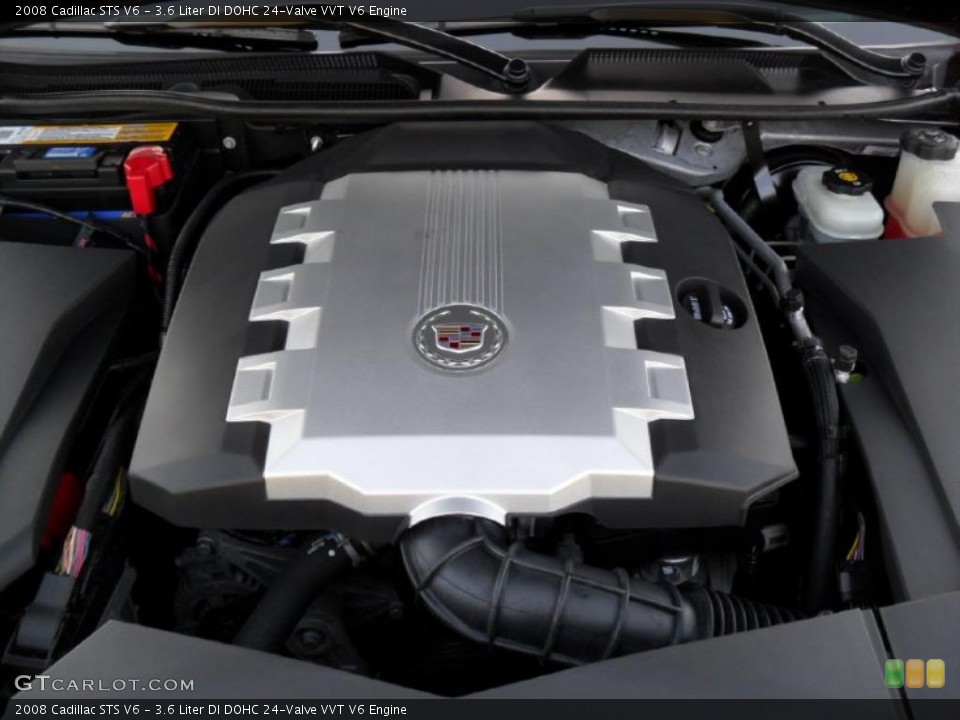 3.6 Liter DI DOHC 24-Valve VVT V6 Engine for the 2008 Cadillac STS #37460281