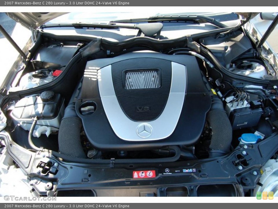 3.0 Liter DOHC 24-Valve V6 Engine for the 2007 Mercedes-Benz C #37465737