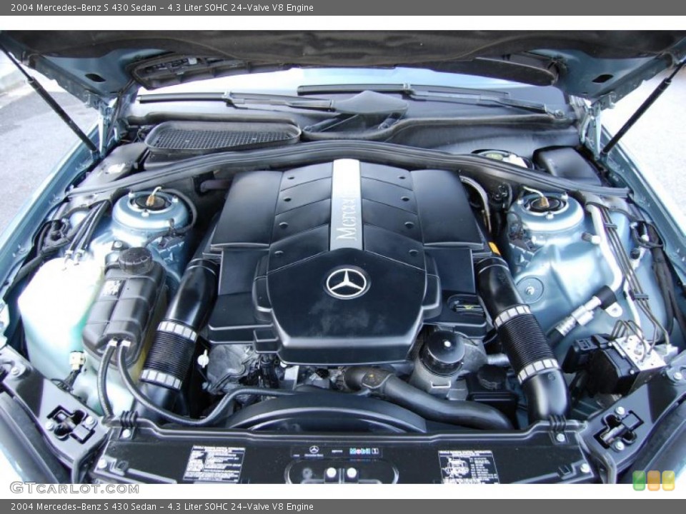 4.3 Liter SOHC 24-Valve V8 Engine for the 2004 Mercedes-Benz S #37466144