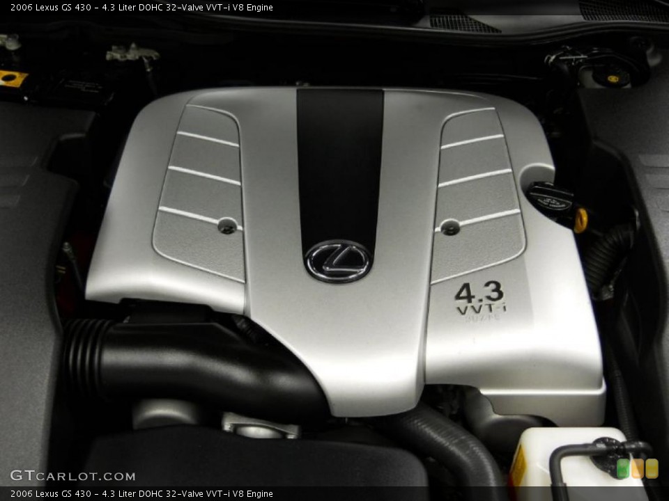 4.3 Liter DOHC 32-Valve VVT-i V8 Engine for the 2006 Lexus GS #37487185