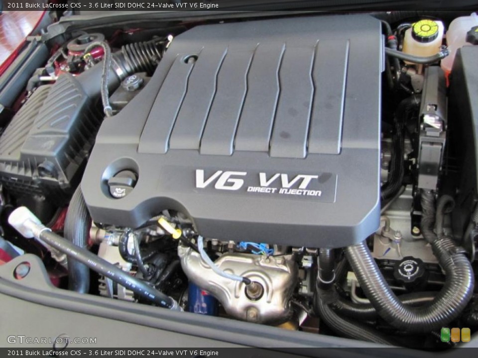 3.6 Liter SIDI DOHC 24-Valve VVT V6 Engine for the 2011 Buick LaCrosse #37487573