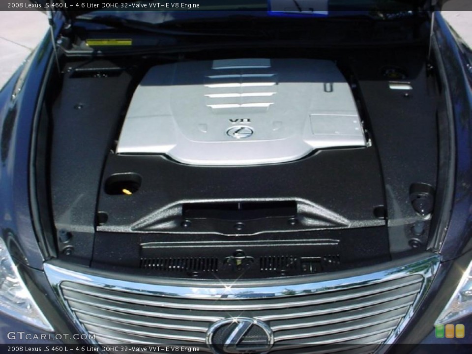 4.6 Liter DOHC 32-Valve VVT-iE V8 Engine for the 2008 Lexus LS #37496972