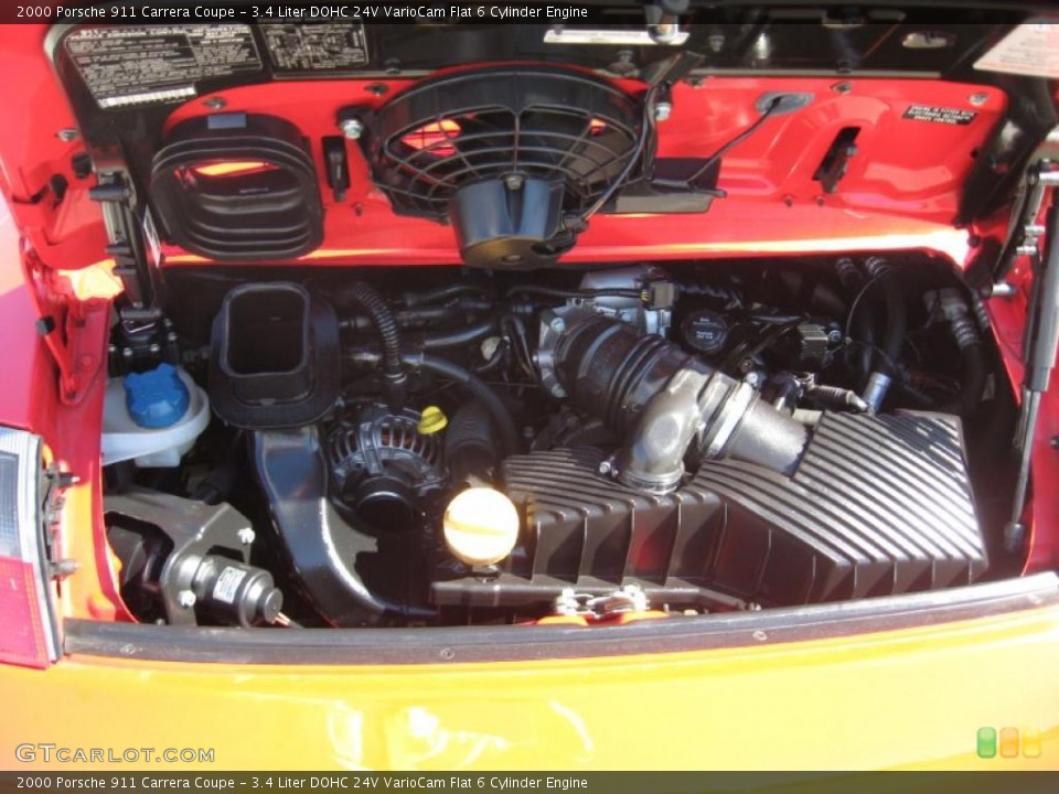 3.4 Liter DOHC 24V VarioCam Flat 6 Cylinder Engine for the 2000 Porsche 911 #37499578