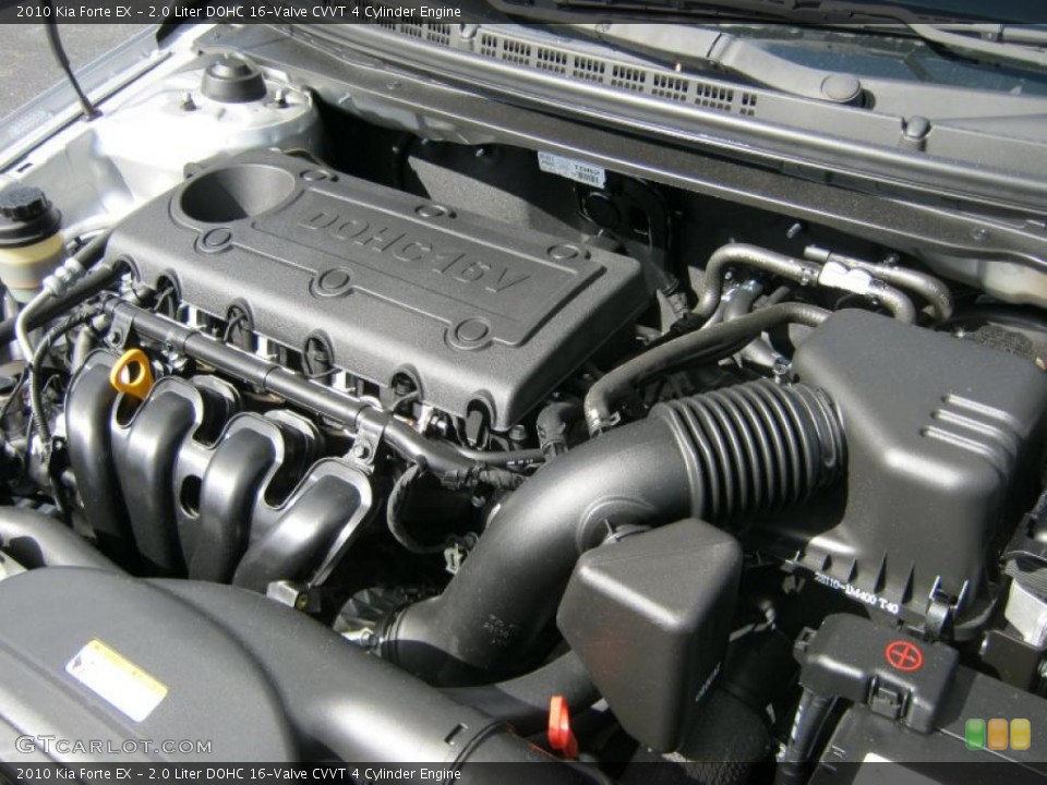 2.0 Liter DOHC 16-Valve CVVT 4 Cylinder Engine for the 2010 Kia Forte #37516002