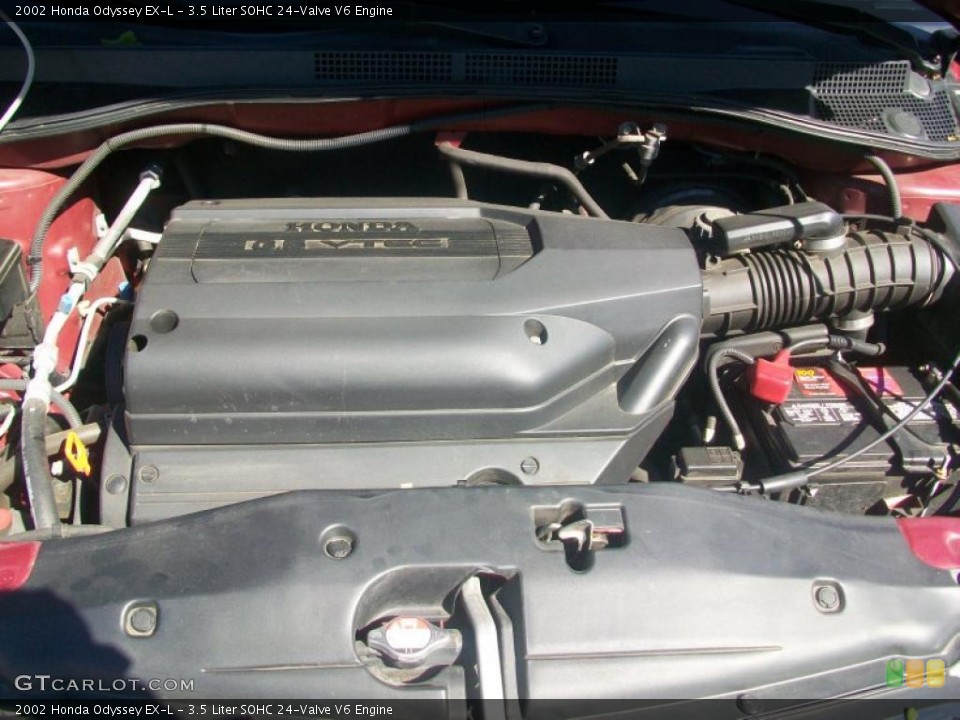 3.5 Liter SOHC 24-Valve V6 Engine for the 2002 Honda Odyssey #37516588