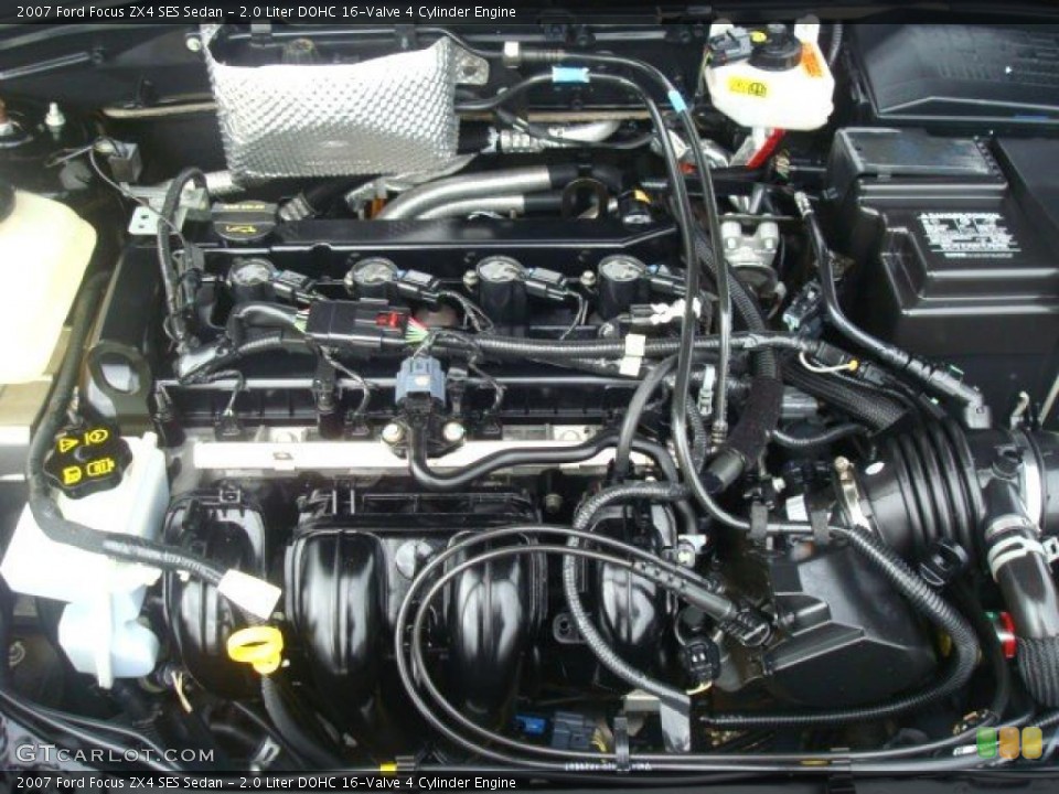 2.0 Liter DOHC 16-Valve 4 Cylinder Engine for the 2007 Ford Focus #37522540