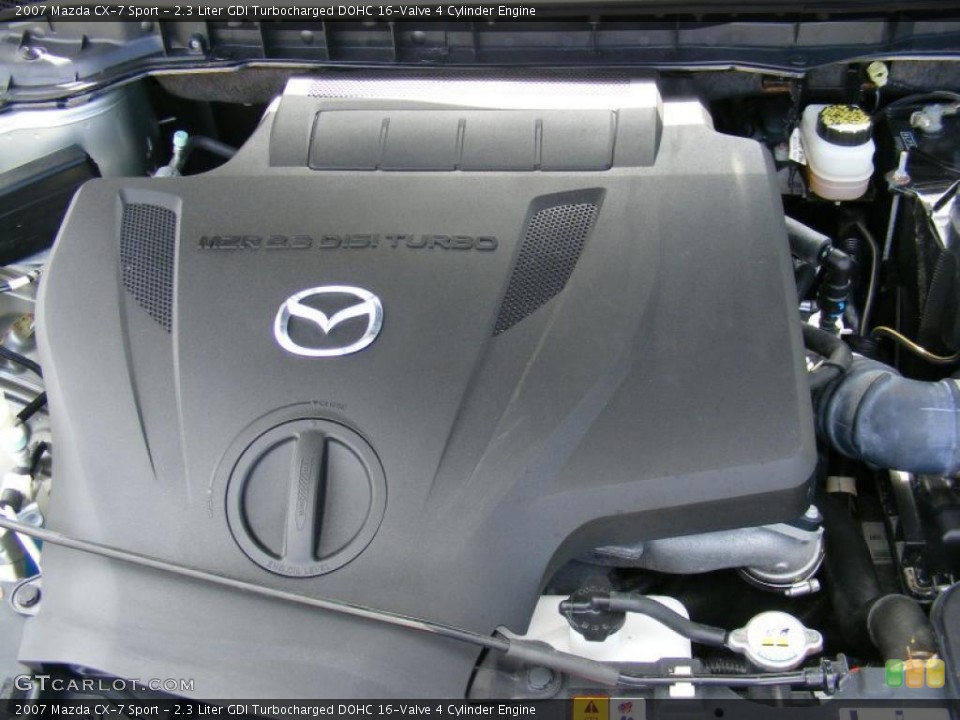 2.3 Liter GDI Turbocharged DOHC 16-Valve 4 Cylinder Engine for the 2007 Mazda CX-7 #37527807