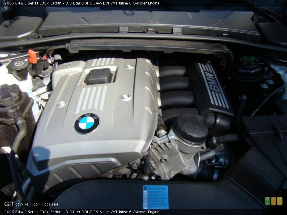 3.0 Liter DOHC 24-Valve VVT Inline 6 Cylinder Engine for the 2006 BMW 3 Series #37528891