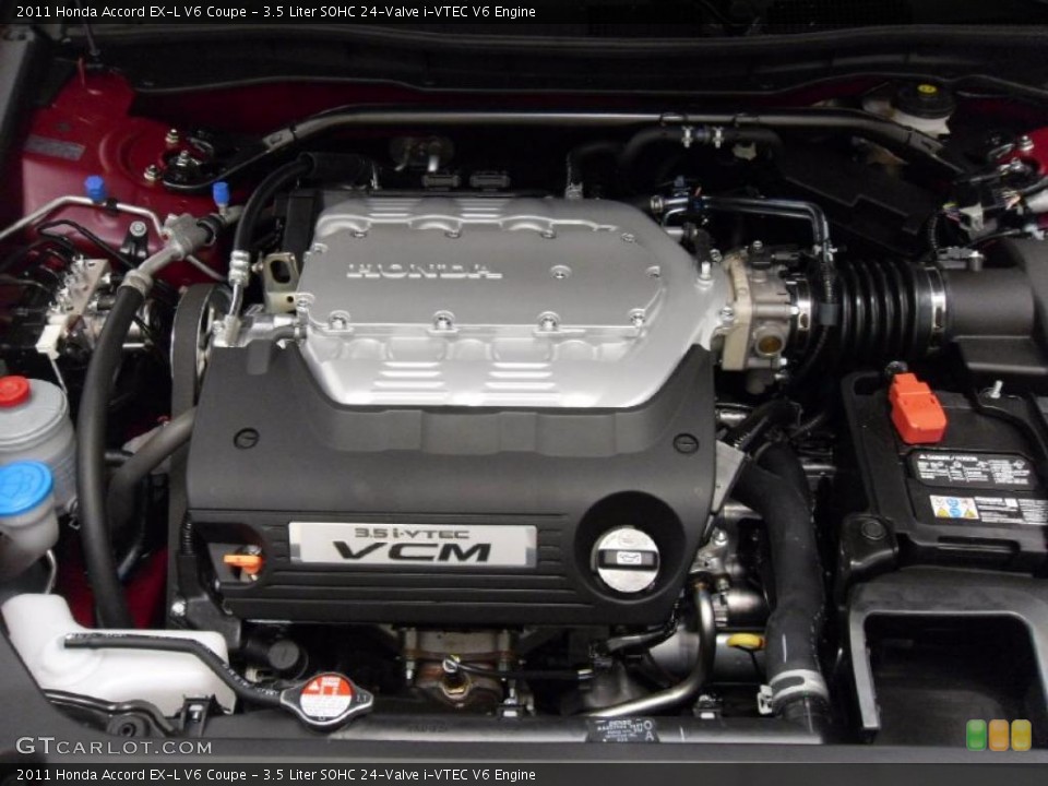 3.5 Liter SOHC 24-Valve i-VTEC V6 Engine for the 2011 Honda Accord #37533316