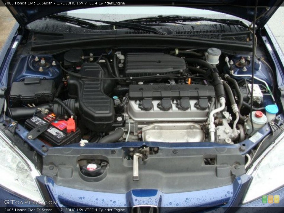 1.7L SOHC 16V VTEC 4 Cylinder Engine for the 2005 Honda Civic #37583800