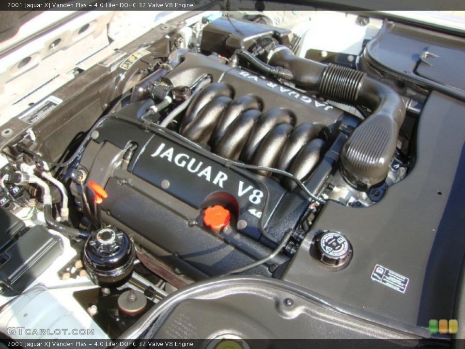 4.0 Liter DOHC 32 Valve V8 Engine for the 2001 Jaguar XJ #37585816