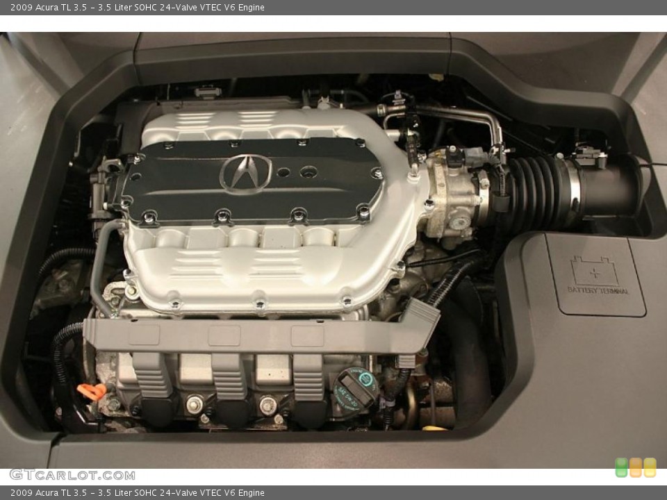 3.5 Liter SOHC 24-Valve VTEC V6 Engine for the 2009 Acura TL #37597307