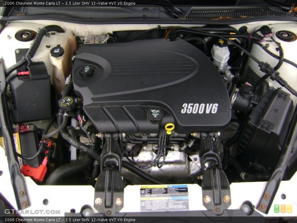 3.5 Liter OHV 12-Valve VVT V6 Engine for the 2006 Chevrolet Monte Carlo #37597643
