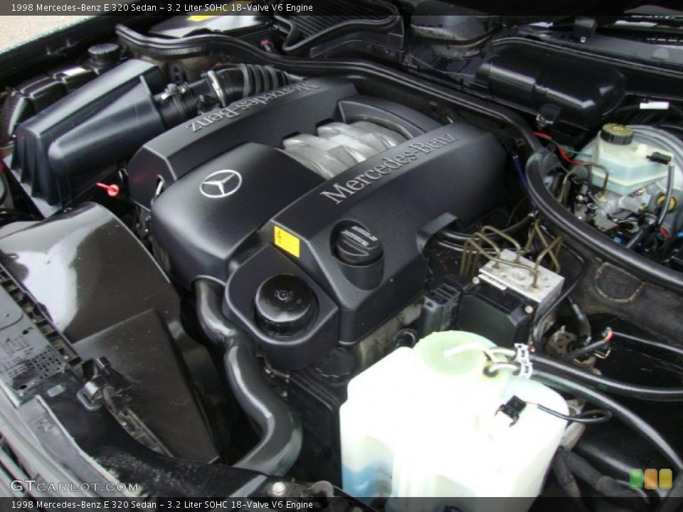 3.2 Liter SOHC 18-Valve V6 Engine for the 1998 Mercedes-Benz E #37599093