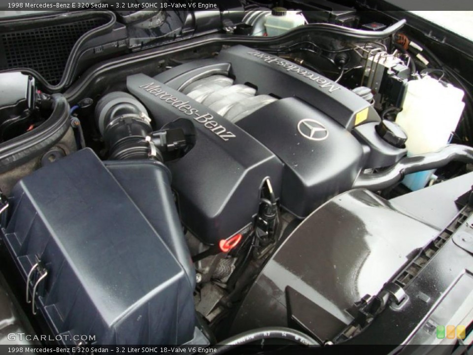 3.2 Liter SOHC 18-Valve V6 Engine for the 1998 Mercedes-Benz E #37599111