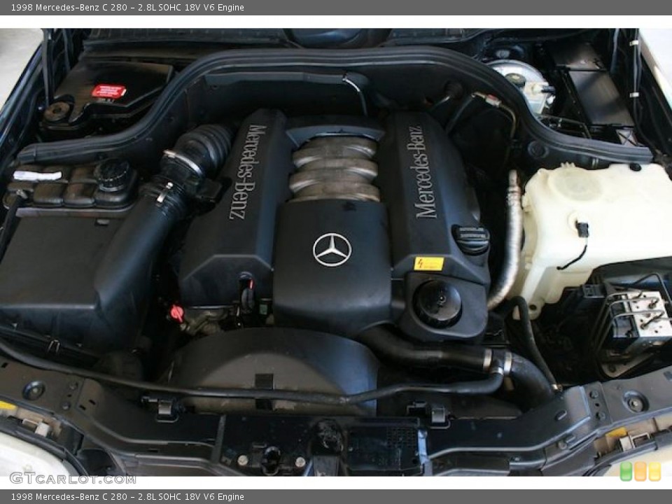 2.8L SOHC 18V V6 Engine for the 1998 Mercedes-Benz C #37621952