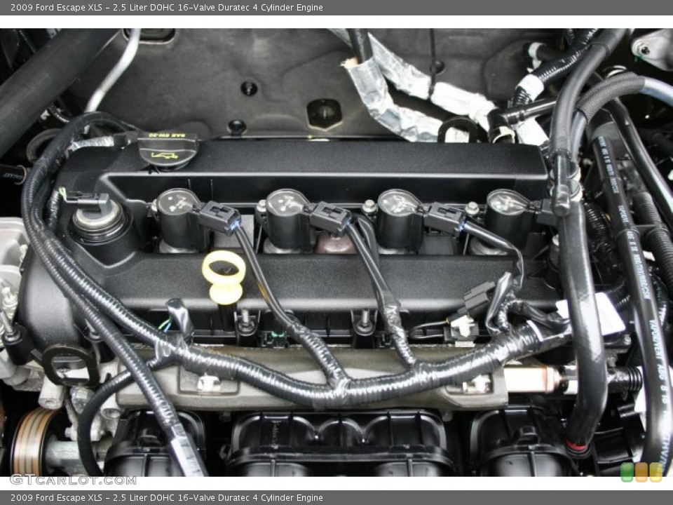 2.5 Liter DOHC 16-Valve Duratec 4 Cylinder Engine for the 2009 Ford Escape #37629944