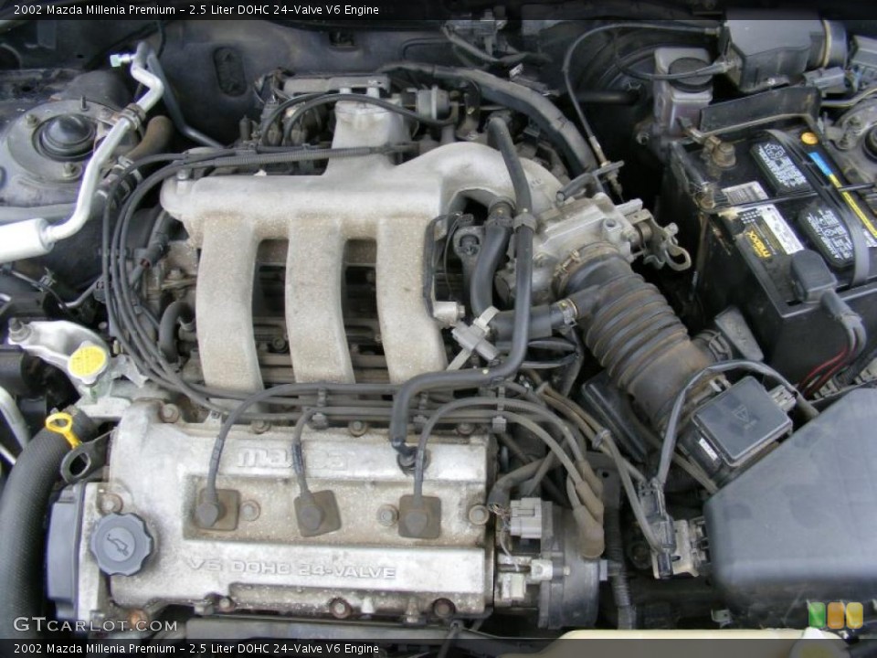2.5 Liter DOHC 24-Valve V6 Engine for the 2002 Mazda Millenia #37655146