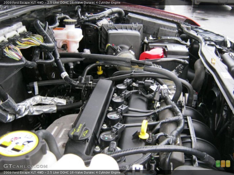 2.5 Liter DOHC 16-Valve Duratec 4 Cylinder Engine for the 2009 Ford Escape #37682326